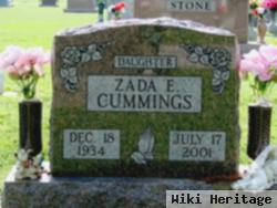 Zada E Cummings