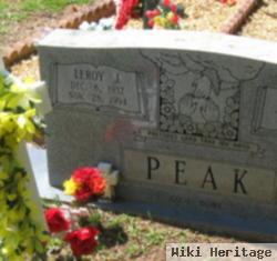 Leroy J. Peak