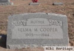 Velma M Cooper