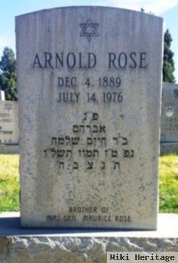 Arnold Rose