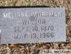 Melissa Madeline Workman Wilson