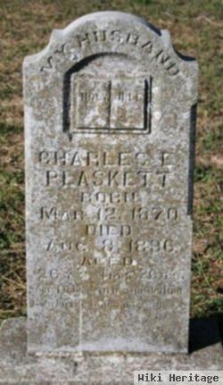 Charles E Plaskett