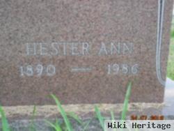 Hester Ann Ennis Reihm