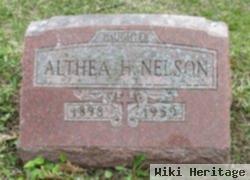 Althea H. Nelson