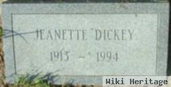 Jeanette Dickey