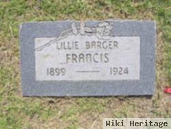 Lillie Barger Francis