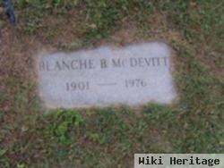 Blanche B Mcdevitt