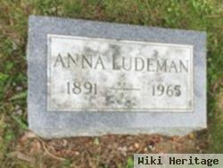 Anna M Kuhrt Ludeman