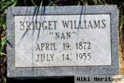 Bridget "nan" Williams