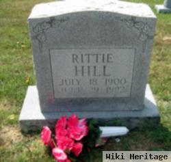 Rittie Mae Stephens Hill