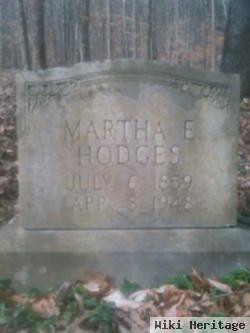 Martha E Hodges