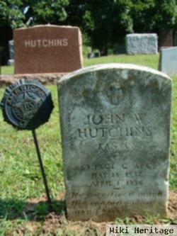 Pvt John W. Hutchins