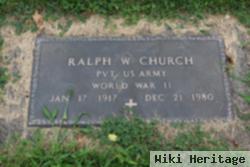 Ralph W Church