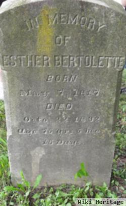 Esther Bertolette