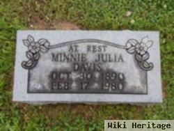 Minnie Julia Jones Davis