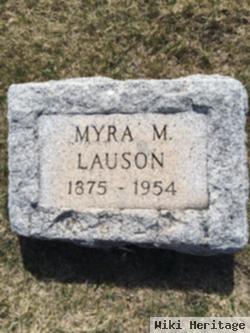 Myra M Lauson