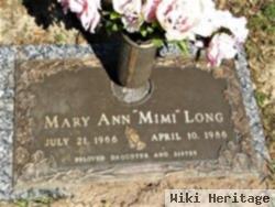 Mary Ann "mimi" Long