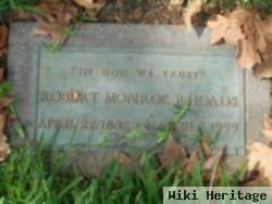 Robert Monroe Rhoads