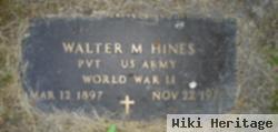 Walter Martin Hines