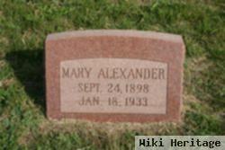 Mary Alexander