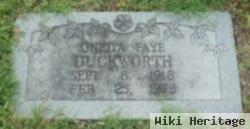 Oneita Faye Duckworth