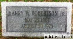 Harry W. Robertson, Jr