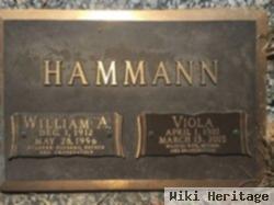 William A Hammann