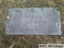Sr Paul Miriam Segedin