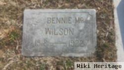 Bennie Mc Wilson