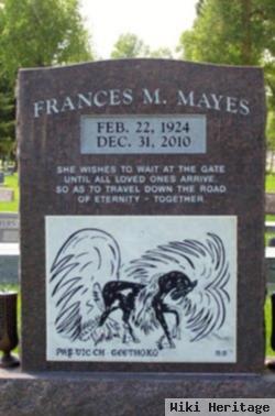 Frances Marzell Mayes