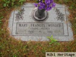 Mary Frances Henceroth Wonder