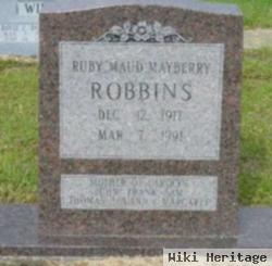 Ruby Maud Mayberry Robbins