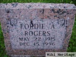 Fordie A Rogers