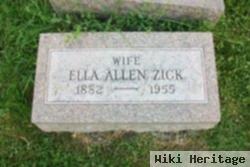 Ella Allen Zick