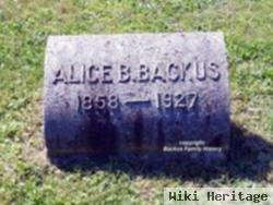 Alice B. Backus