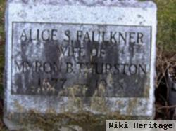 Alice S. Faulkner Thurston