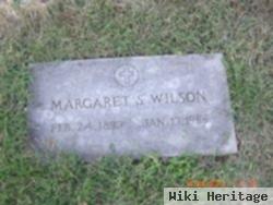 Margaret S Wilson