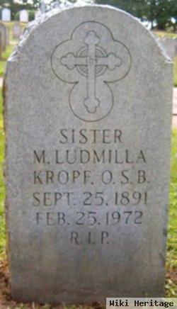 Sr Ludmilla Kropf