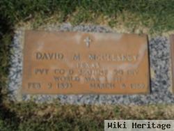 David Monroe "roe" Mccleskey