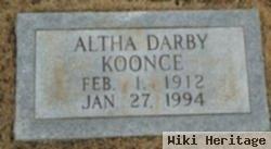 Altha Darby Koonce