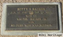 Betty S Balmer