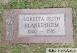 Loretta Ruth Blankenheim