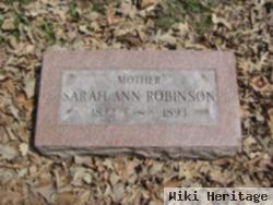 Sarah Ann Drakeford Robinson