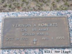 Vernon A Roberts