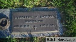 Margaret W. Jackson