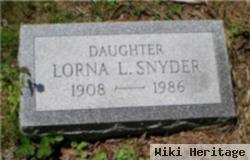 Lorna L Snyder