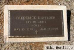 Frederick Luther Snyder