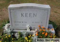 Frank W Keen, Sr