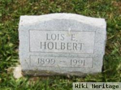 Lois E Holbert