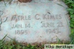 Merle C Kimes